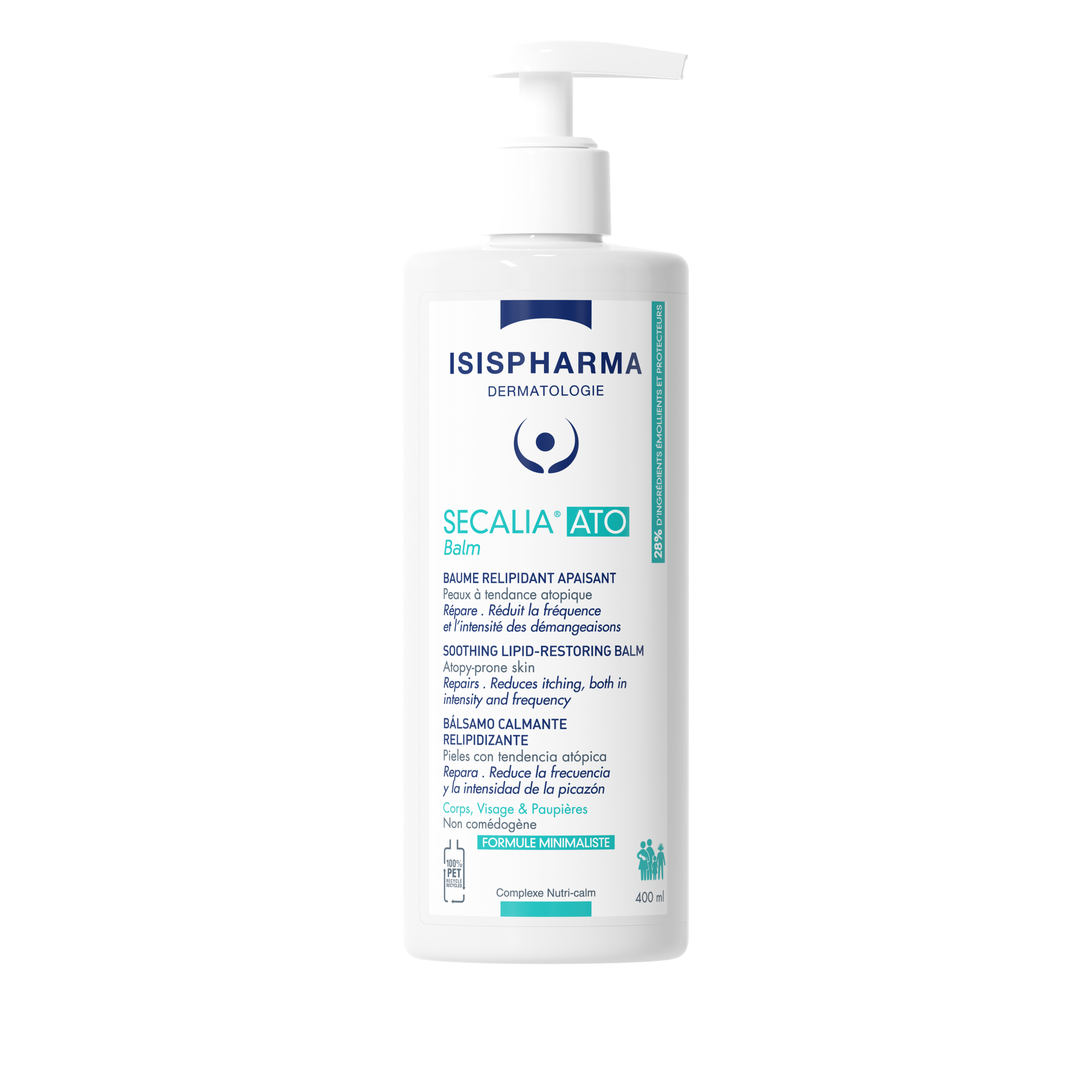 Balsam emolient pentru piele atopică, Secalia ATO Balm, 400 ml