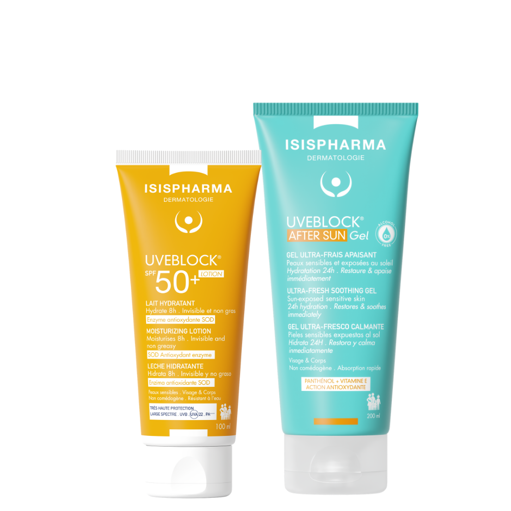 Pachet UVEBLOCK Lotion si Uveblock After Sun 