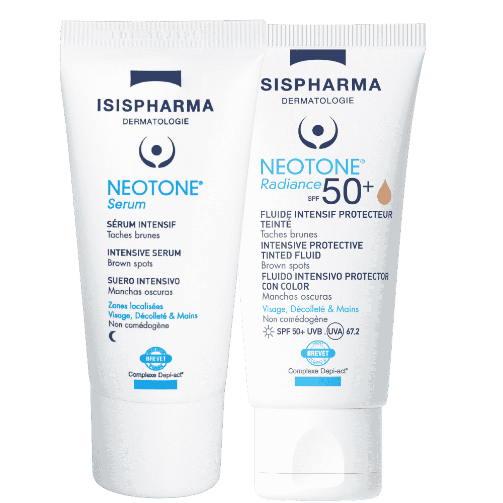 Pachet Neotone Serum si Neotone Radiance SPF50+ Light