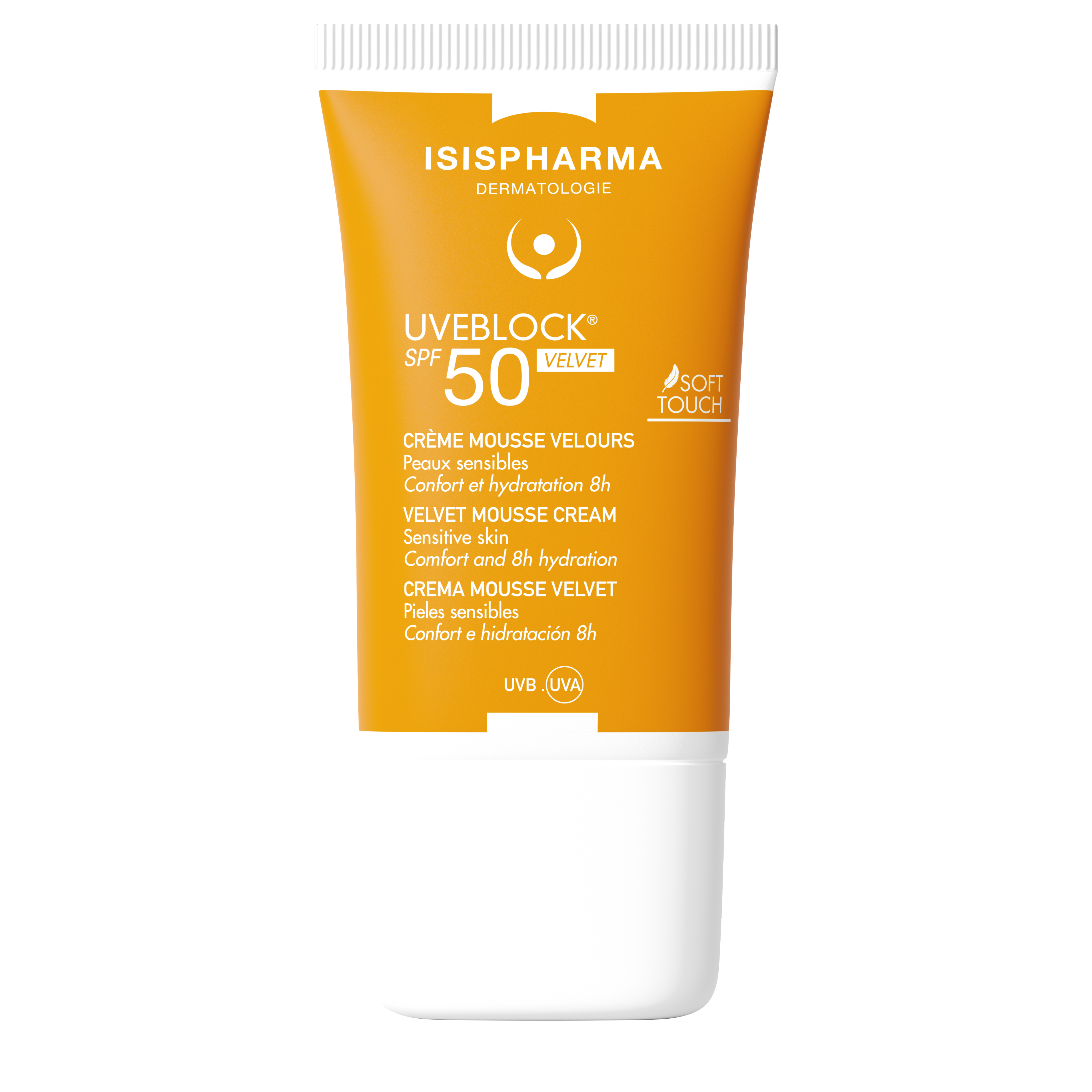 UVEBLOCK Velvet Crema Spuma SPF50+