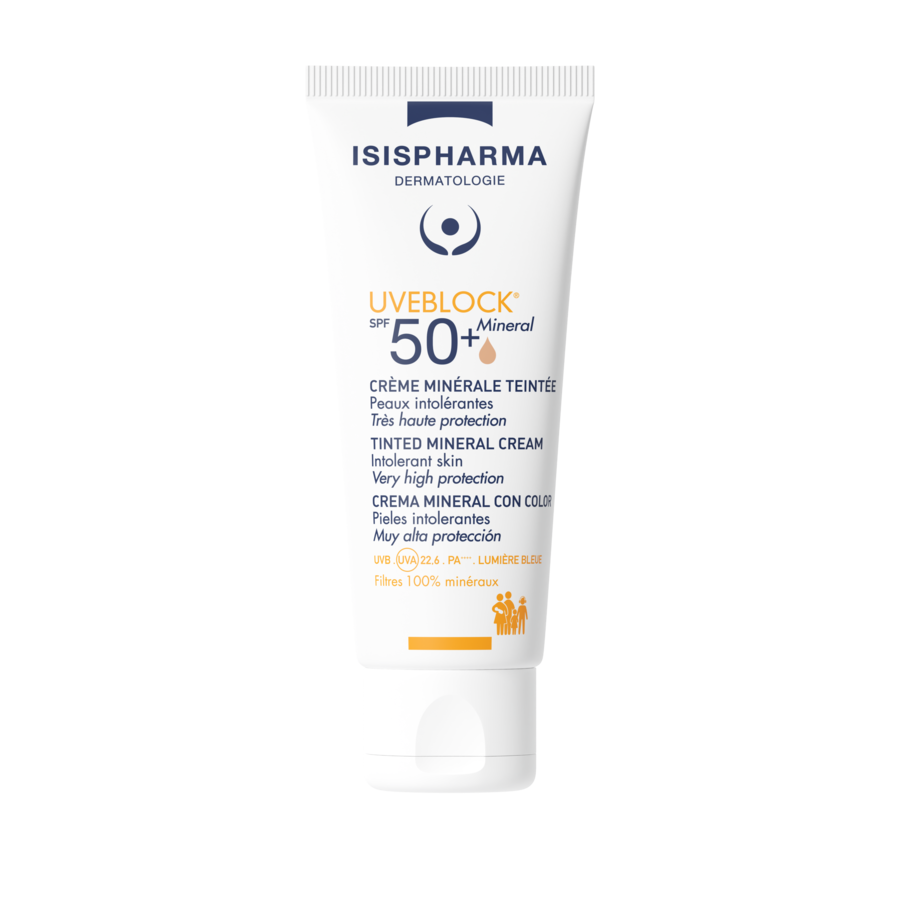 UVEBLOCK® SPF 50+ Tinted Mineral Cream